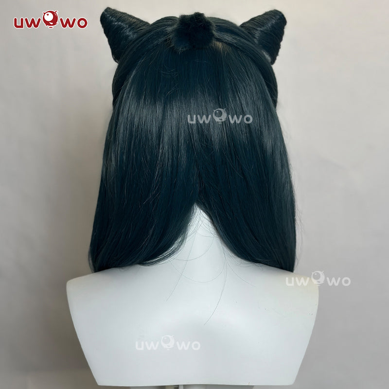 Uwowo Anime The Apothecary Diaries Maomao Frog Green Hanfu Style Hunt Cosplay Wig Long Dark Green Hair