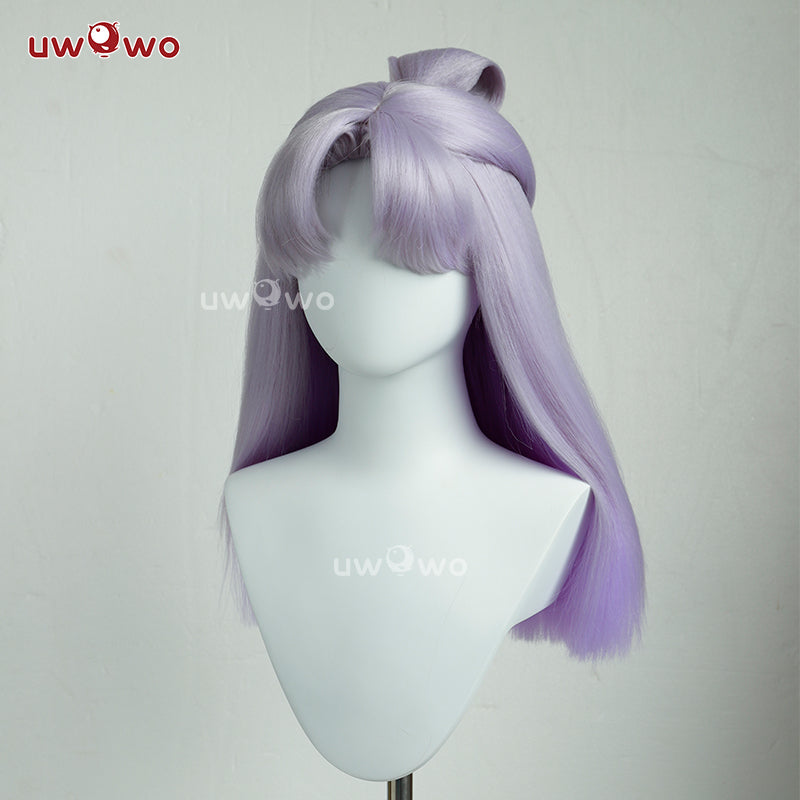 Uwowo Game  Blossom Cosplay Wig Long Purple Hair