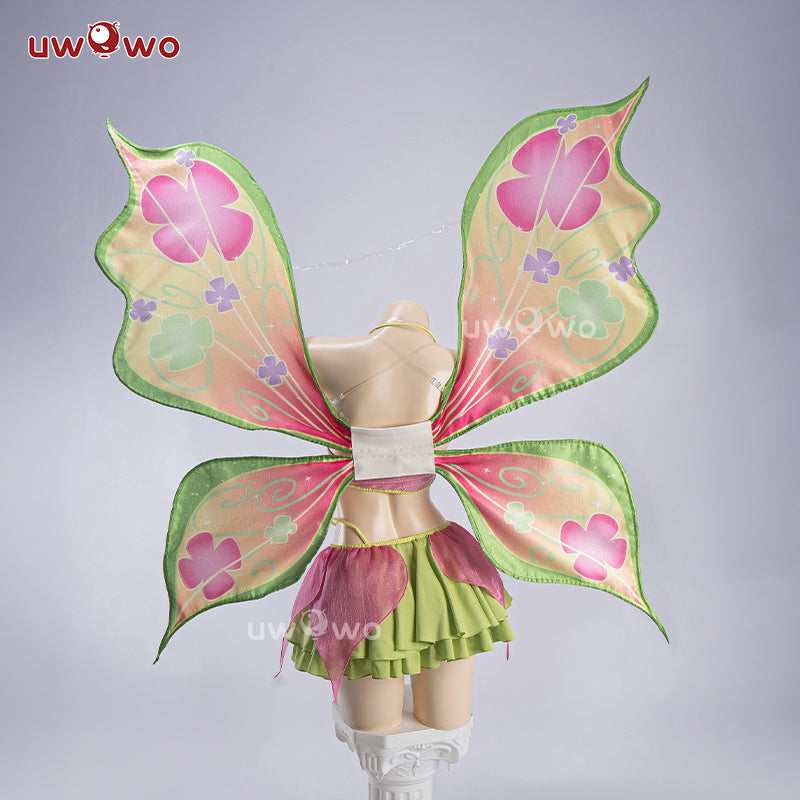 [Last Batch] INSTOCK Uwowo Flora S4 Fairy Club Transformation Cosplay Costume S-3XL