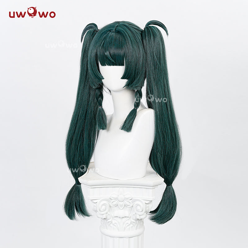 【Clearance】Uwowo Zenless Zone Zero QingYi Cosplay Wig Long Green Hair