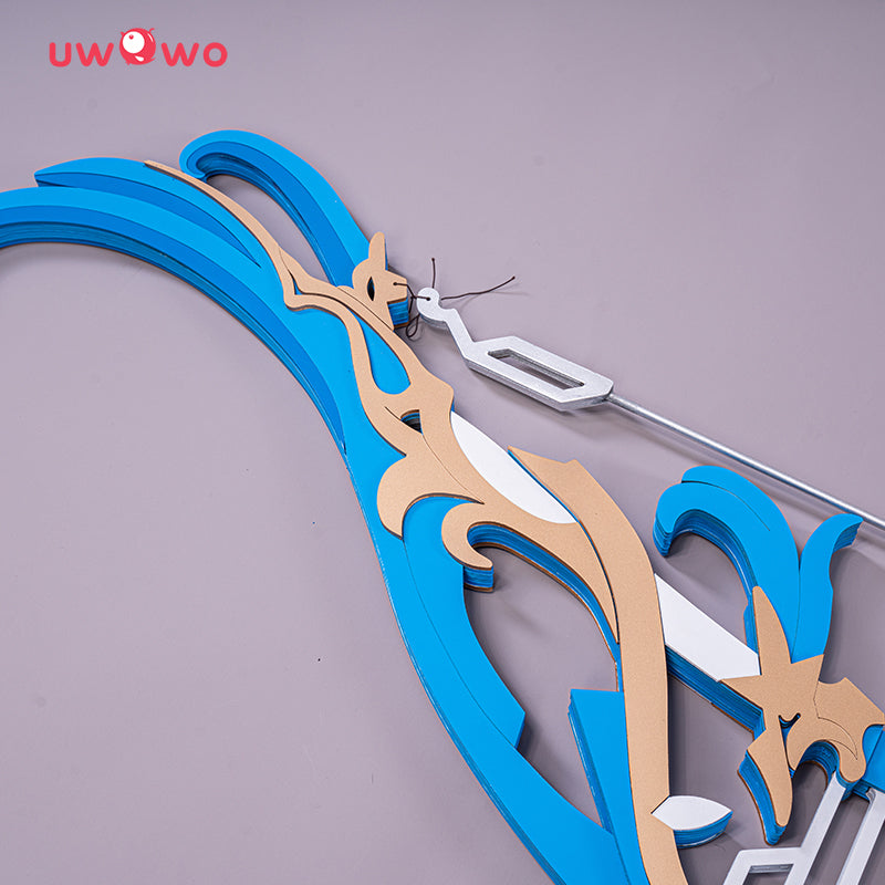 【Clearance】Uwowo Game Genshin Impact Weapons Venti Elegy for the End Cosplay Props Bows Props