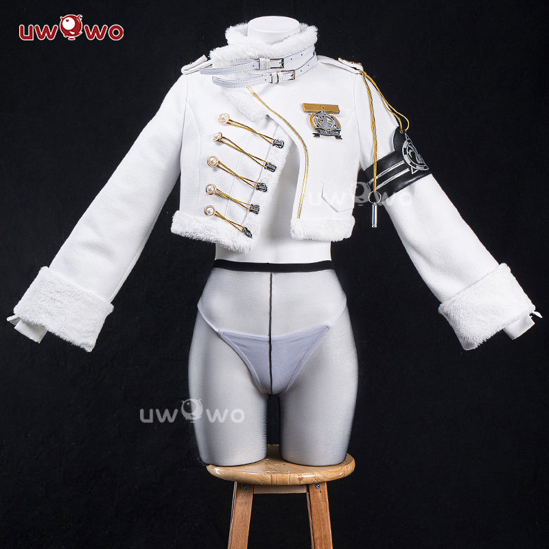 【In Stock】Uwowo Game NIKKE Blanc Fortune Express Boudoir Cosplay Costume S-3XL