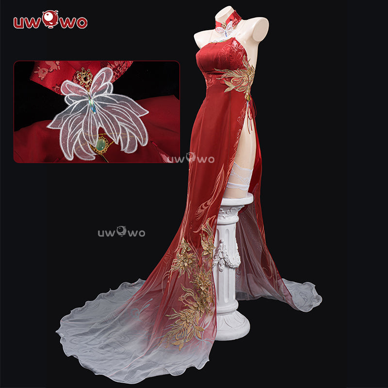 JUL PRESALE Uwowo Game Azur Lane Chen Hai A Night of Passion Oath Skin Cosplay Costume