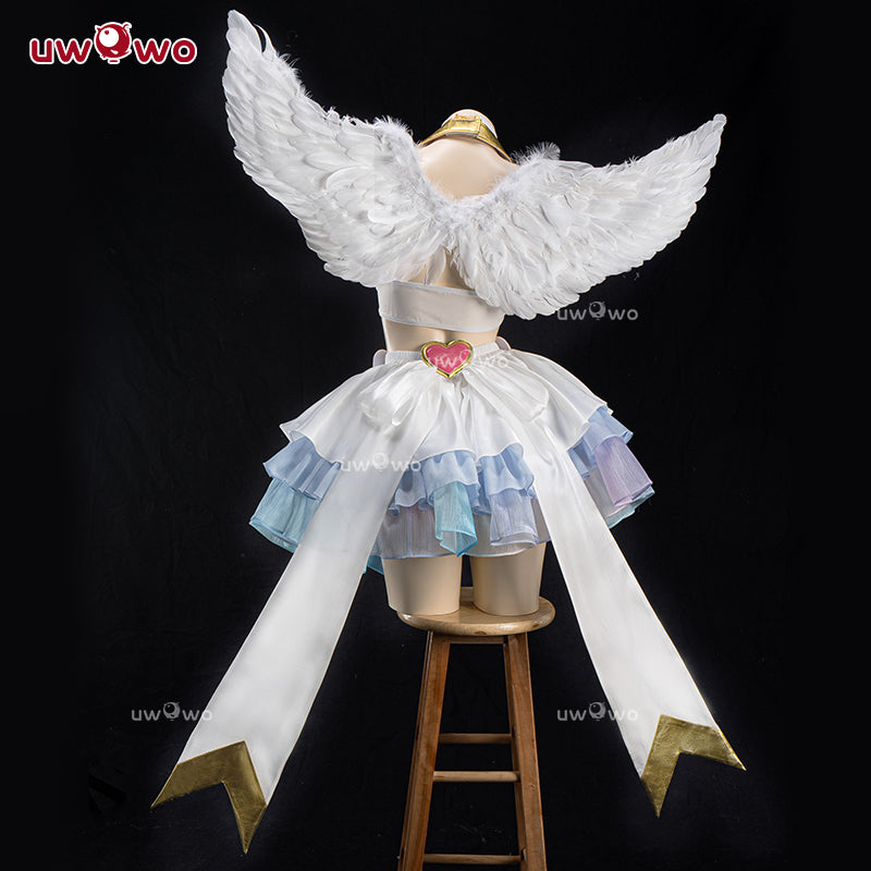 INSTOCK Uwowo Anime New Panty & Stocking with Garterbelt Panty Angel Cosplay Costume S-3XL