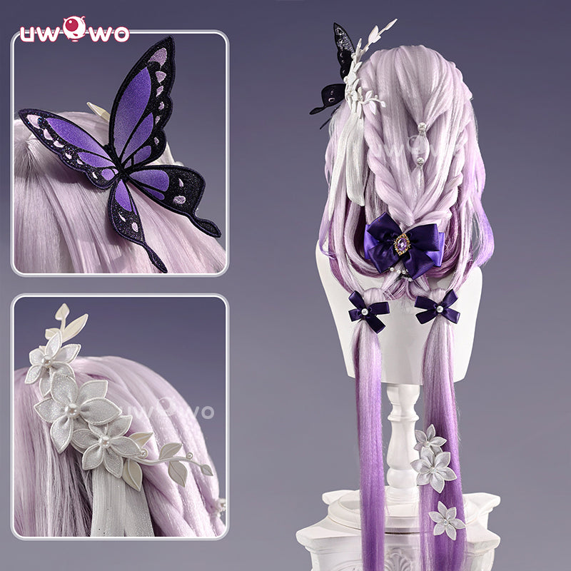 Uwowo Collab Series: Deluxe Castorice Skin Gossamer Flutter Honkai Star Rail Cosplay Costume S-2XL