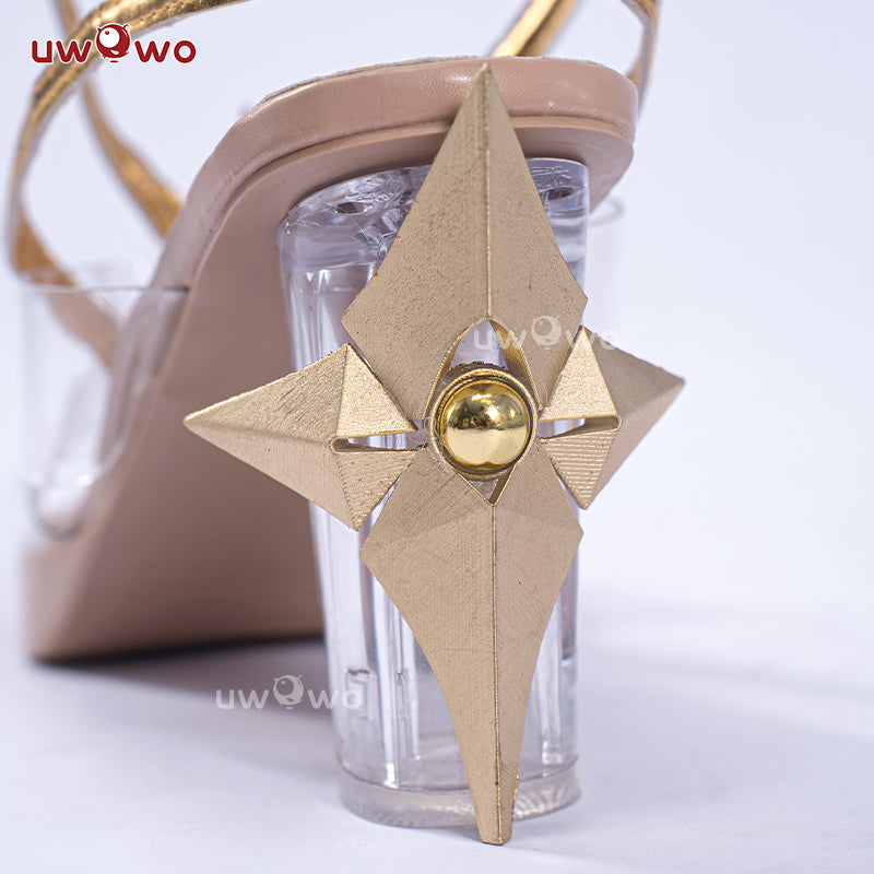 Uwowo Game Wuthering Waves WuWa Hsin Cosplay Shoes