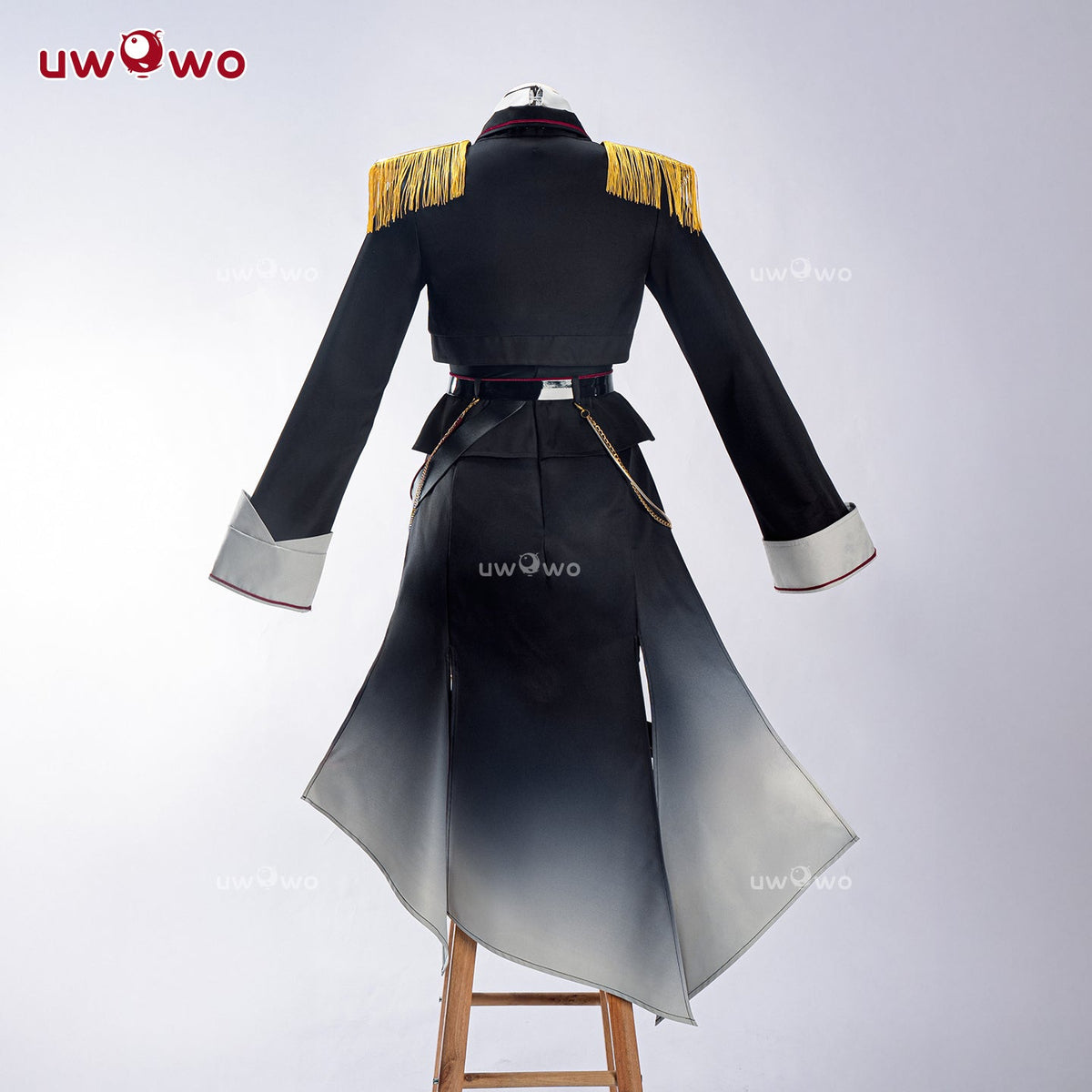 INSTOCK Uwowo Genshin Impact Fanart Shenhe Military Uniform Cosplay Costume S-3XL