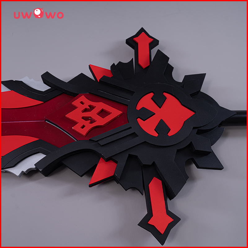 【Clearance】Uwowo Game Genshin Impact Diluc Weapons Wolf's Gravestone Cosplay Props Claymores Props
