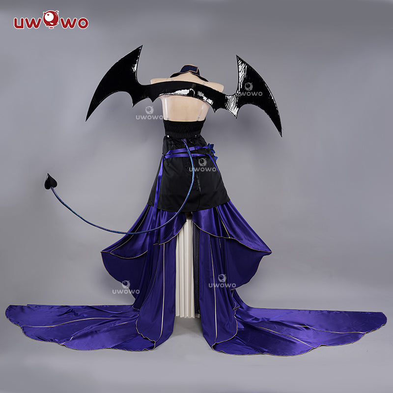 [Last Batch] Exclusive Uwowo Genshin Impact Fanart Raiden Shogun Devil Succubus Gown Halloween Cosplay Costume