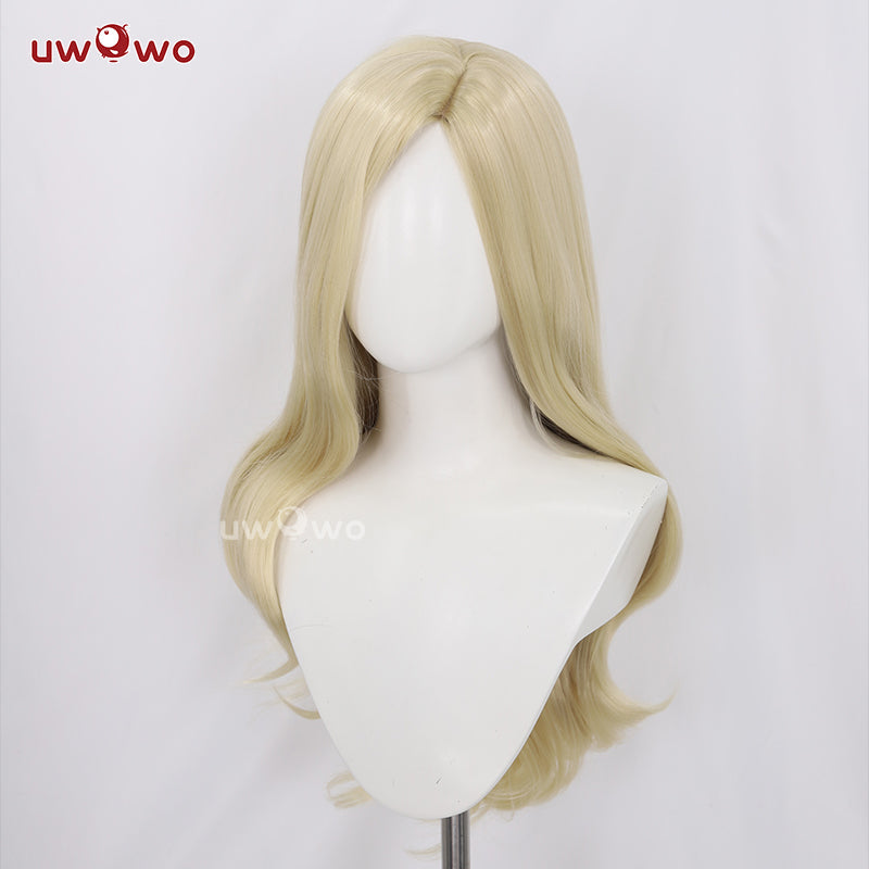 Uwowo Game Coven Female Cosplay Wig Long Yellow Hair