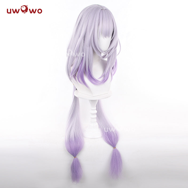 Uwowo Honkai: Star Rail Castorice Cosplay Wig Long Light Purple Hair
