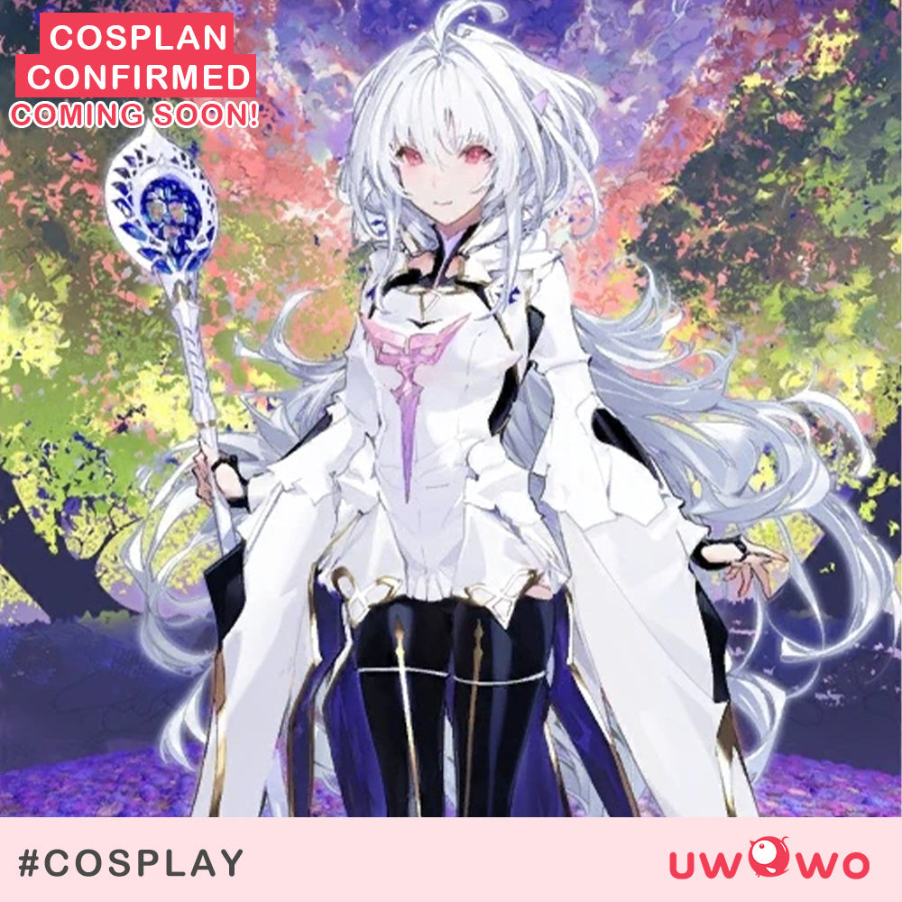 INSTOCK Uwowo Game Fate/Grand Order Merlin Prototype "Lady Avalon" Cosplay Costume