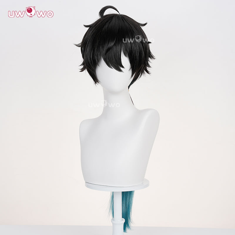 【Clearance】Uwowo Honkai: Star Rail Dan Heng • Permansor Terrae Cosplay Wig Short Black Hair