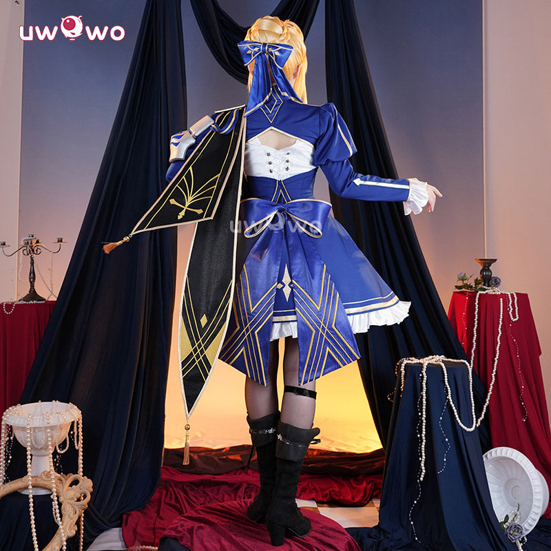 Uwowo Collab Series: Game Honkai Star Rail × Fate/stay night Collab Saber Cosplay Costume S-XXL