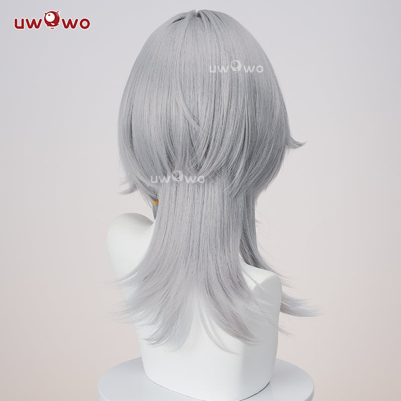 【Pre-sale】Uwowo Honkai: Star Rail Cifera Cosplay Wig Middle Light Gray Hair