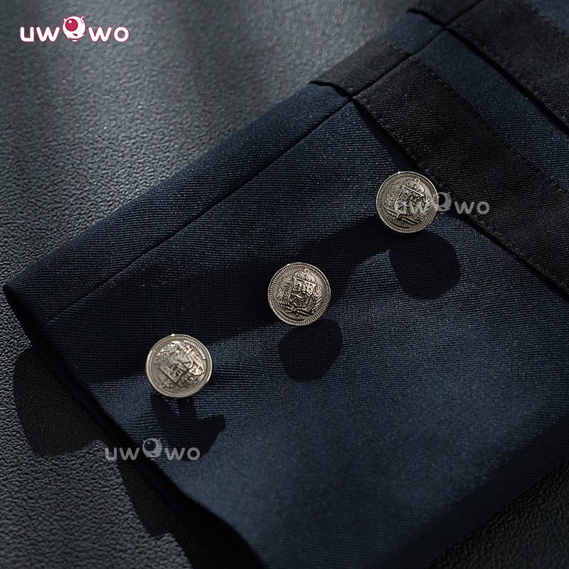 Uwowo Collab Series: Anime Black Butler Ciel Blue Default Suit Cosplay Costume S-XL