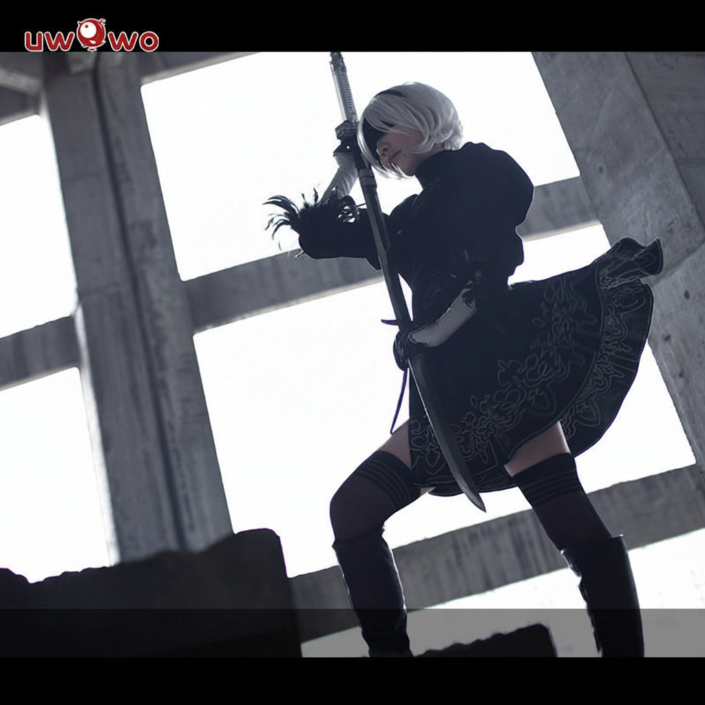 INSTOCK Uwowo Game YoRHa No.2 Type B 2B Cosplay Costume