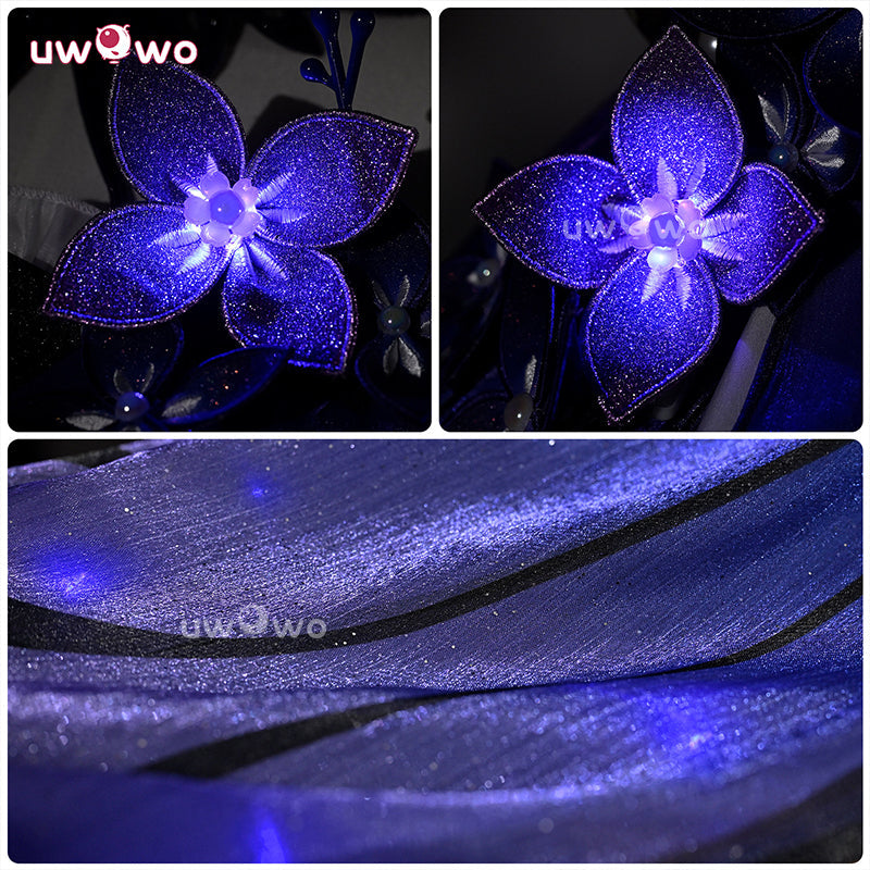 Uwowo Collab Series: Deluxe Castorice Skin Gossamer Flutter Honkai Star Rail Cosplay Costume S-2XL