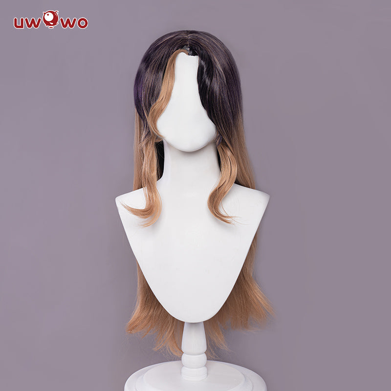 Uwowo Game Cosplay Coven Wig 75cm Purple linen Hair
