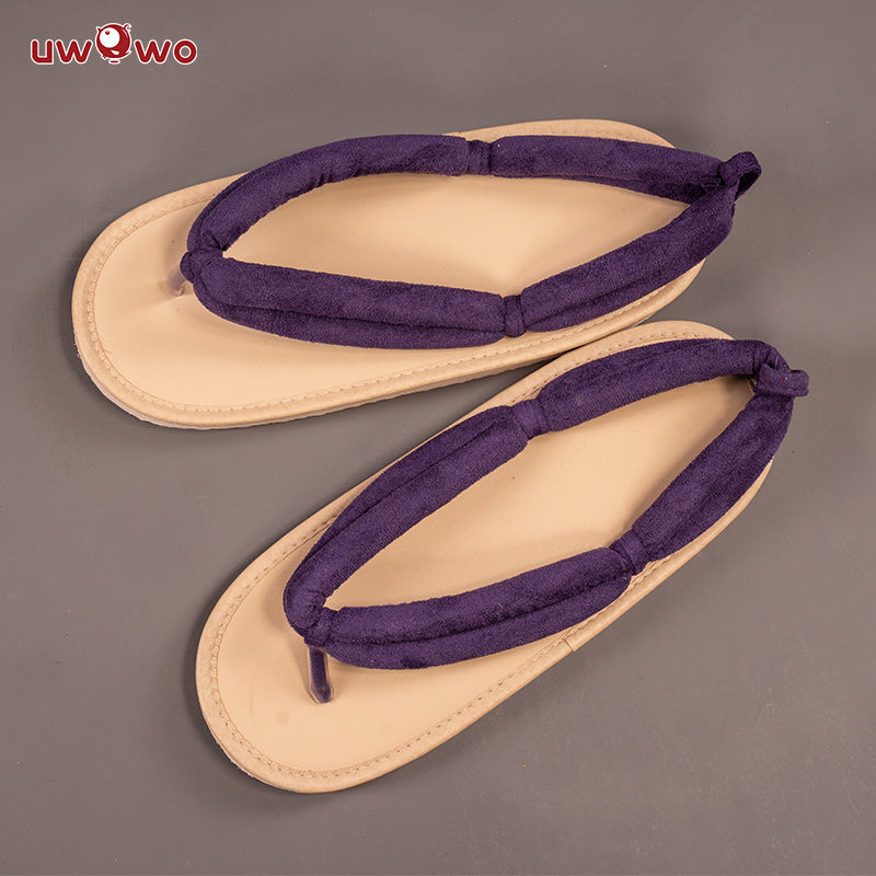【Clearance】Uwowo Anime Shoes Kamado Tanjiro/Agatsuma Zenitsu/Tomioka Giyuu/Kochou Shinobu/Hashibira Inosuke /Nezuko Cosplay Clogs