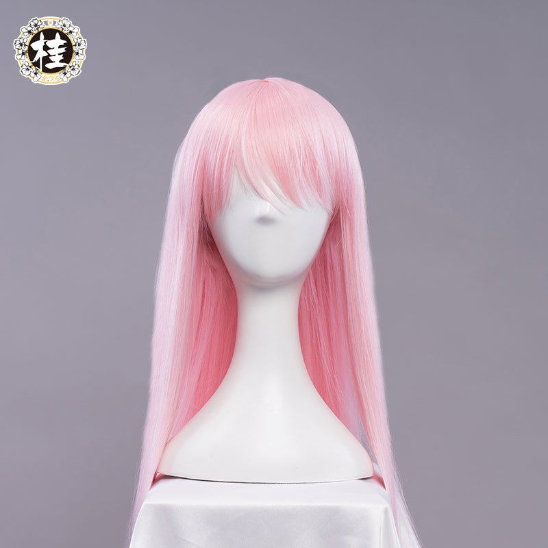 UWOWO Anime DARLING in the FRANXX Cosplay Wig Zero Two CODE:002 100cm Pink Hair