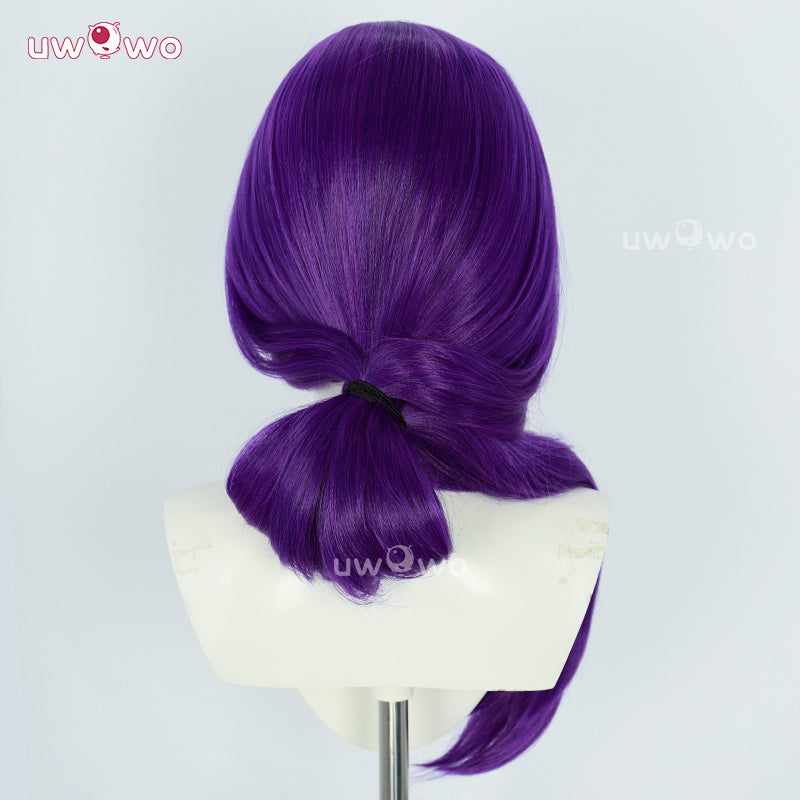 Uwowo Game Spirit Cosplay Wig Long Purple Hair