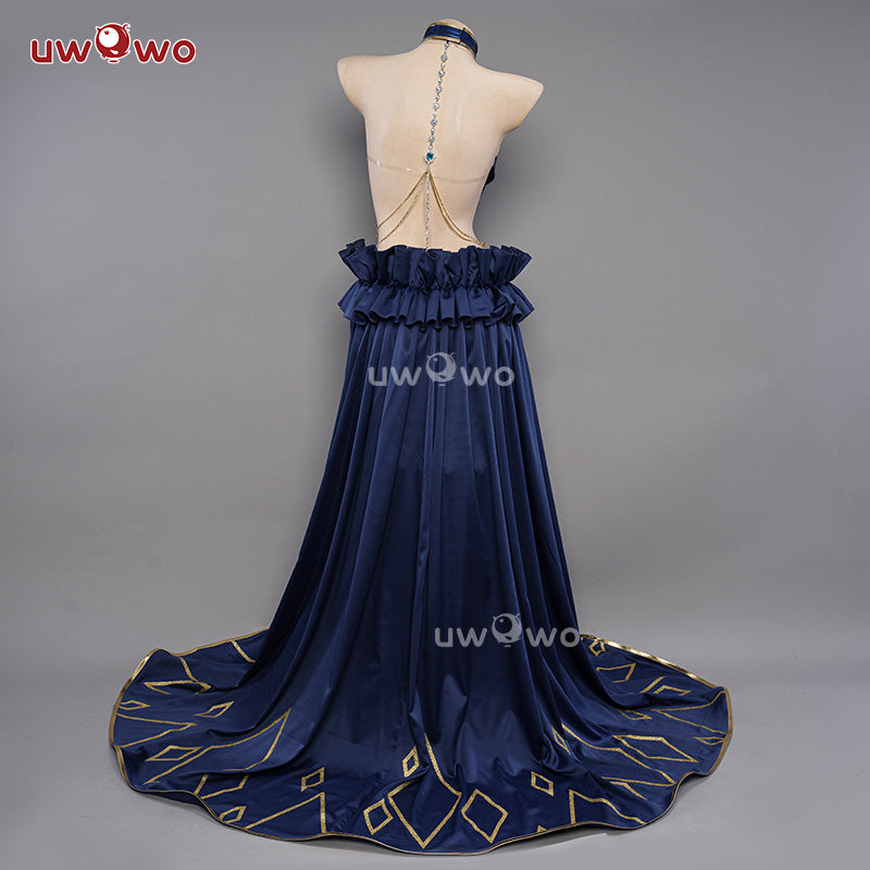 [Last batch]【In Stock】Uwowo Anime Code Geass: C.C. CC Chessboard Party Gown Mahjong Soul Collab Cosplay Costume