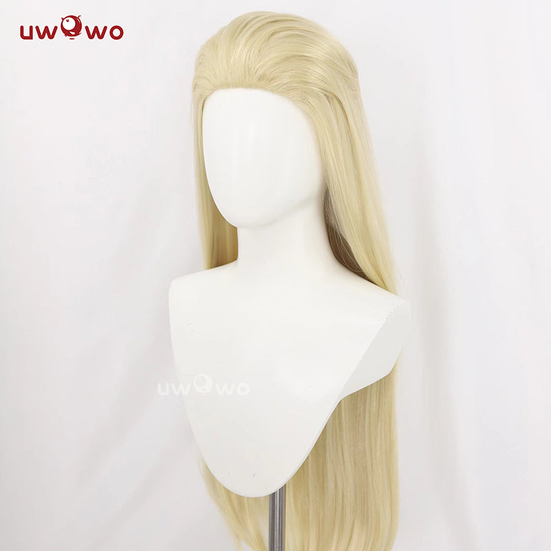 Uwowo Game Coven Cosplay Wig Long Yellow Hair