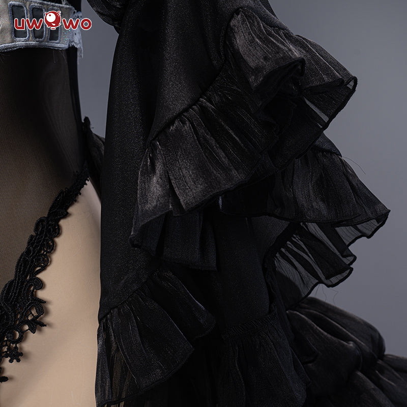 INSTOCK S-3XL Uwowo 2B Black Wedding Dress Bride Cosplay Costume