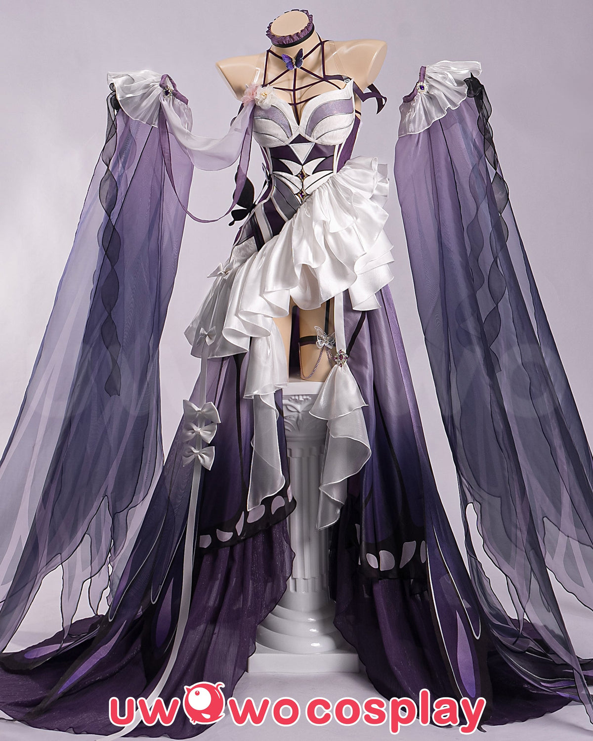 S-3XL INSTOCK Uwowo Game Honkai Star Rail Fanart Castorice Ethereal Gown Cosplay Costume