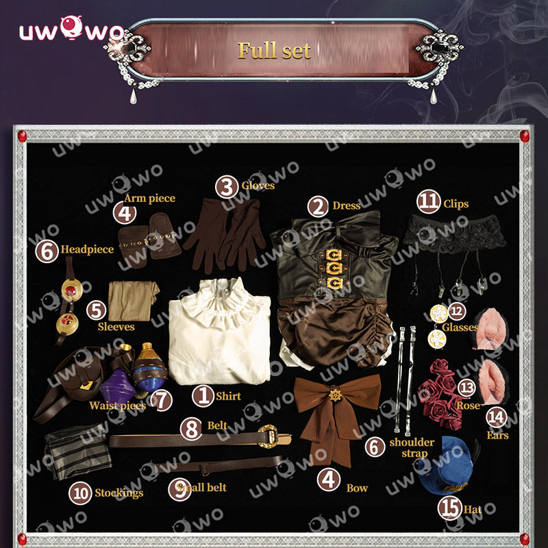 Uwowo Collab Series: Game Identity V  Perfumer Vera Nair Distiller Cosplay Costume