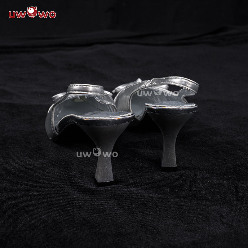 UWOWO Game Zenless Zone Zero/ZZZ Remielle Dan White Angel Cosplay Shoes