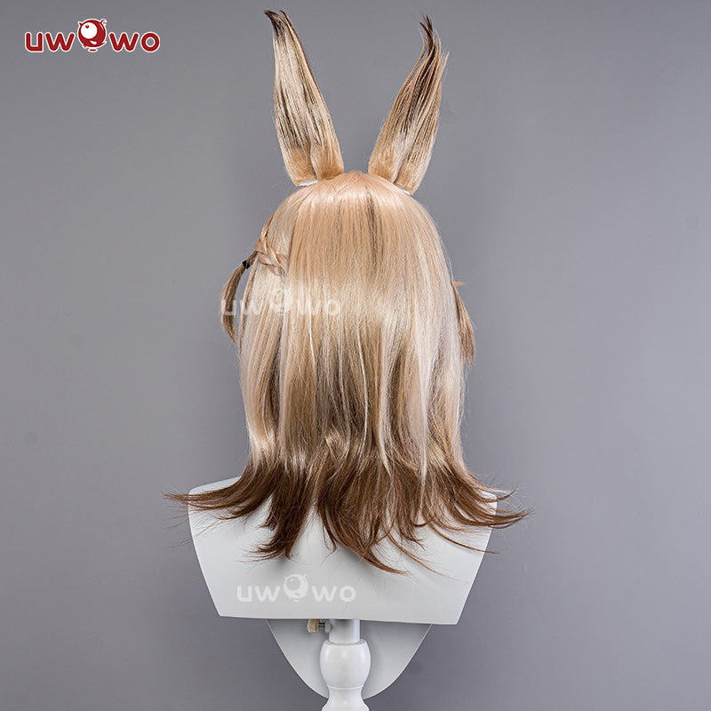 【Clearance】Uwowo Game Genshin Impact Kaveh Cosplay Wig Middle Yellow Hair
