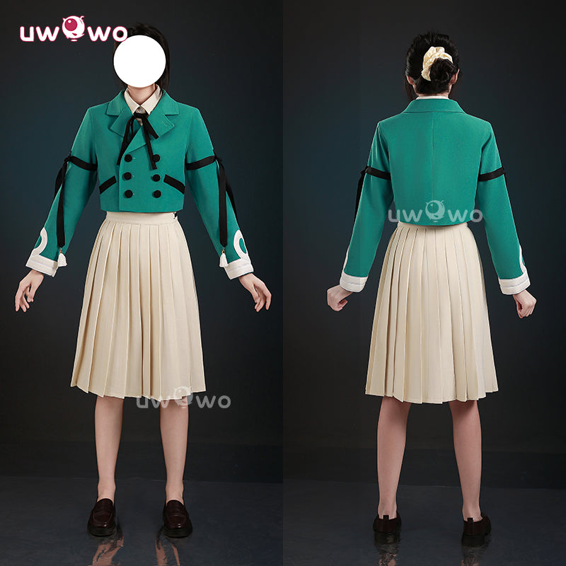 Uwowo Collab Series: Anime Coco/Tetia/Riche/Onma School Uniform Anniversary Cosplay Costume XS-2XL