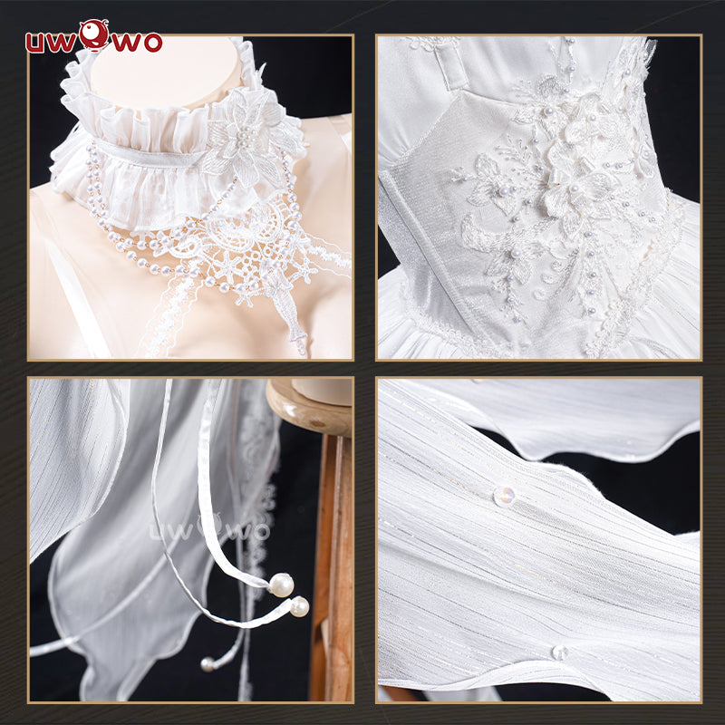 INSTOCK Uwowo Phrolova White Melody Gown Wuthering Waves WuWa Cosplay Costume S-3XL
