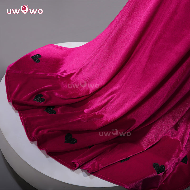 Uwowo Collab Series: Angel Dust Hazbin Hotel  Season 2 Dress Velvet Gown Cosplay Costume XS-3XL