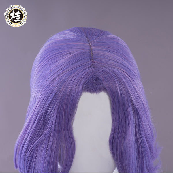 【Clearance】Uwowo Game  Withered Rose Cosplay Wig 80cm Pink purple Hair