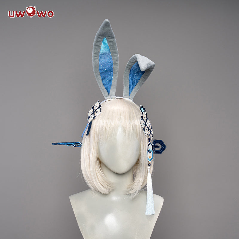 【Clearance】[Last Batch] Exclusive Uwowo Genshin Impact Fanart Guizhong Cute Bunny Suit Cosplay Costume