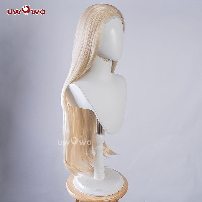 Uwowo Game Coven Cosplay Wig Long Yellow Hair