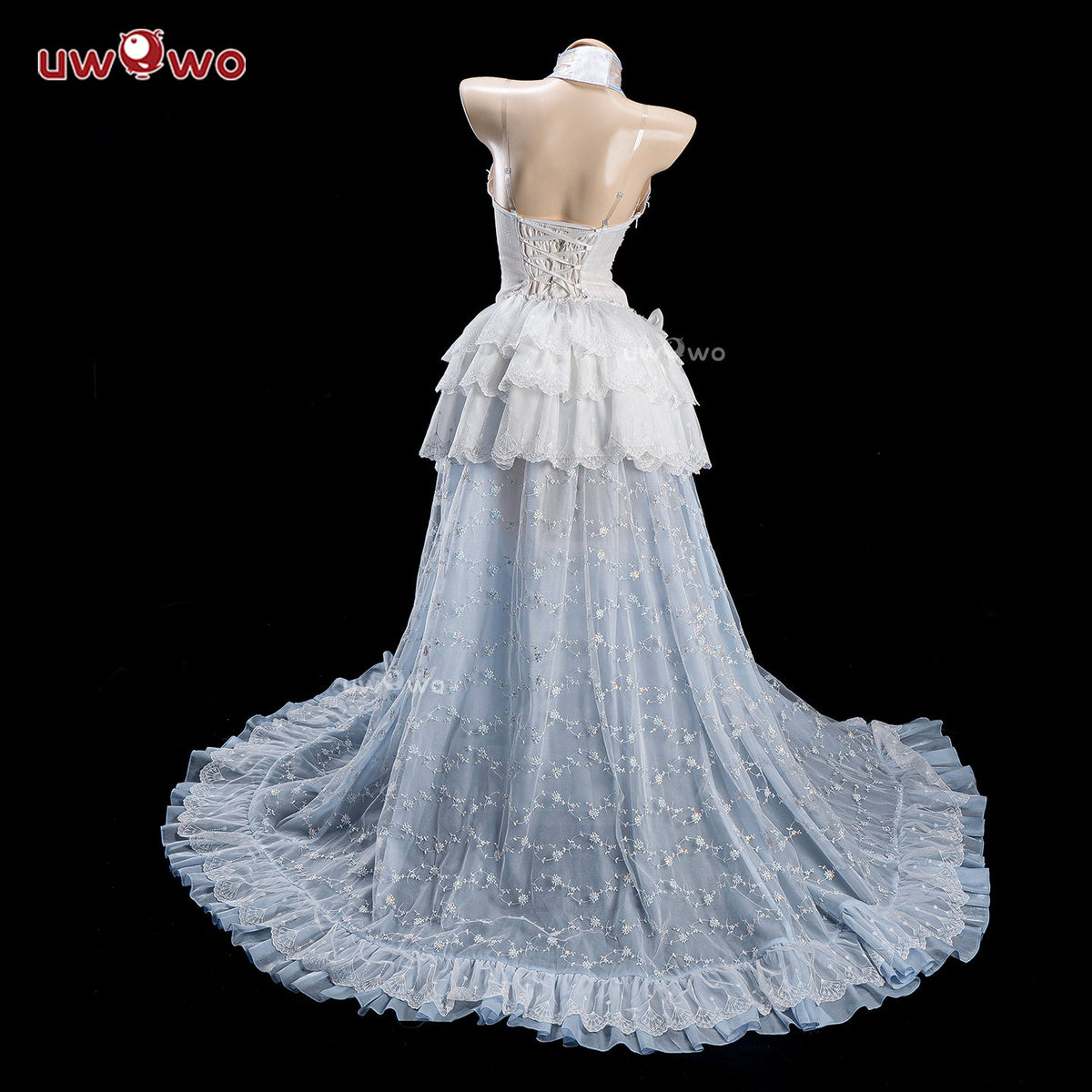 INSTOCK Uwowo Azur Lane Cheshire Oath Wedding Dress Bride Boudoir Cosplay Costume