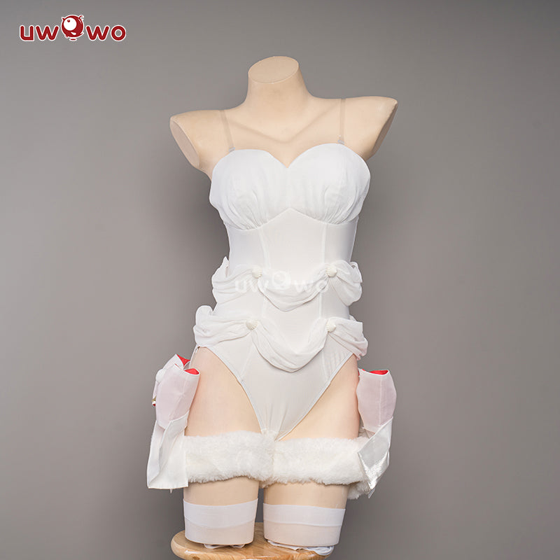 [Last Batch] 【In Stock】Uwowo V Singer SweetSweets Series White Christmas Cosplay Costume