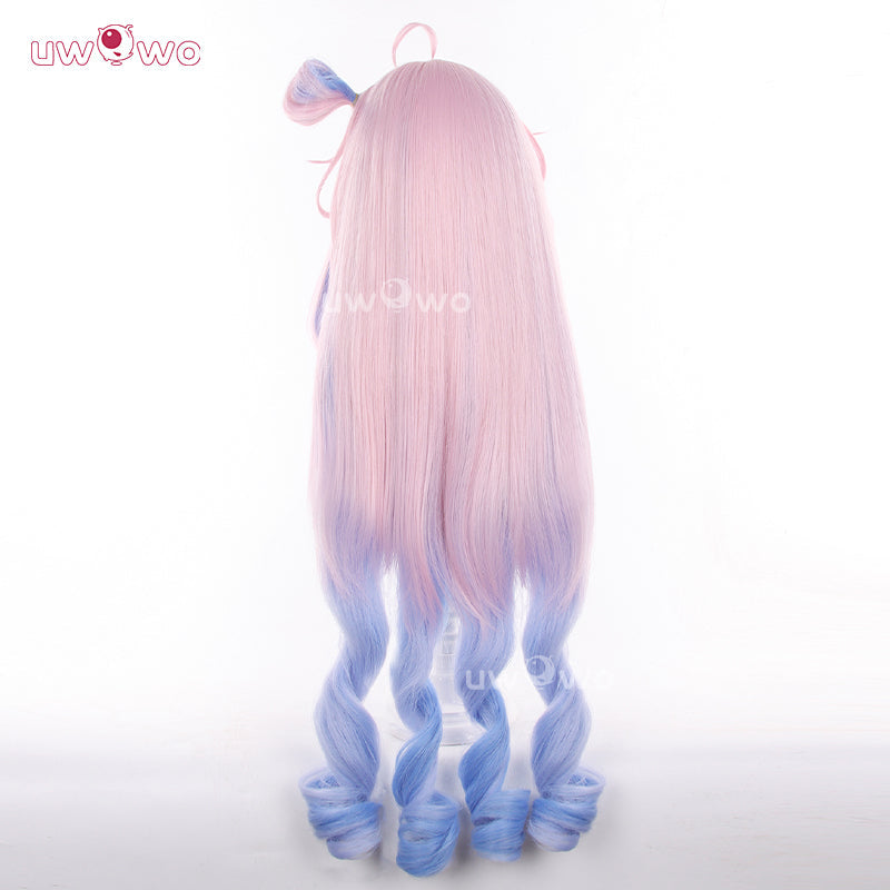 Uwowo Game Wuthering Waves Denia WuWa Cosplay Wig Long Pink Hair
