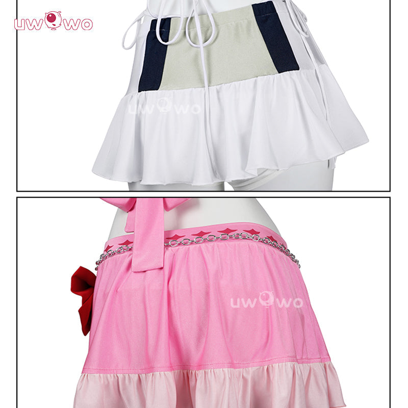 Uwowo Collab Series: Final Fantasy 7 Rebirth FF7 Tifa Aerith Swimsuit Cosplay Costume