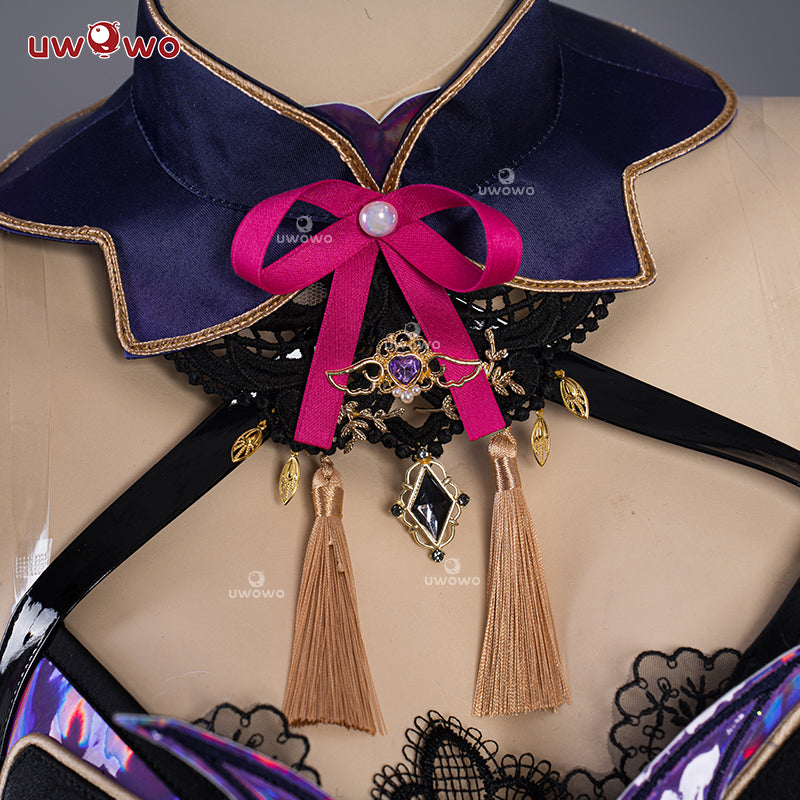 [Last Batch] Exclusive Uwowo Genshin Impact Fanart Raiden Shogun Devil Succubus Gown Halloween Cosplay Costume