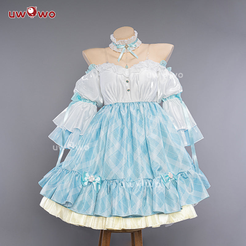 【Clearance Sale】【In Stock】Uwowo V Singer Rakuten Collab Happy 16th Birthday Cosplay Costume