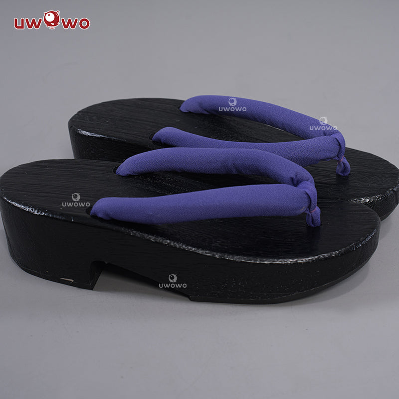 【Clearance】Uwowo Game Azur Lane IJN Musashi Kimono Fox Cosplay Shoes Musashi Clogs