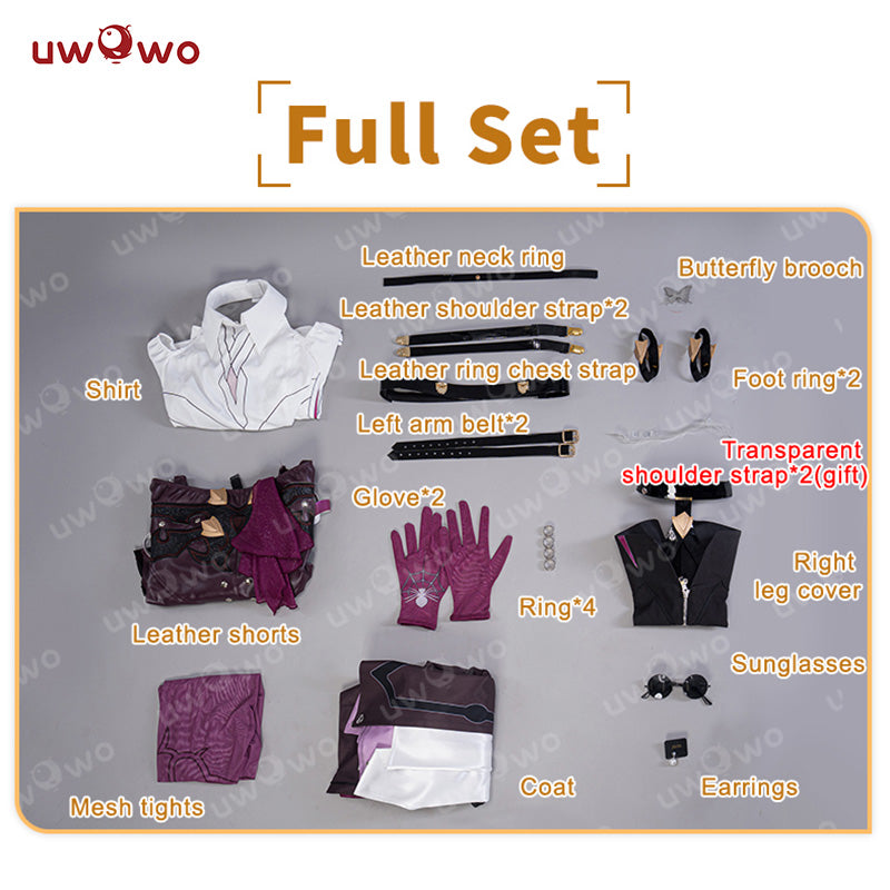 INSTOCK S-3XL Uwowo Honkai Star Rail Kafka Stellaron Hunters HSR Nihility Cosplay Costume
