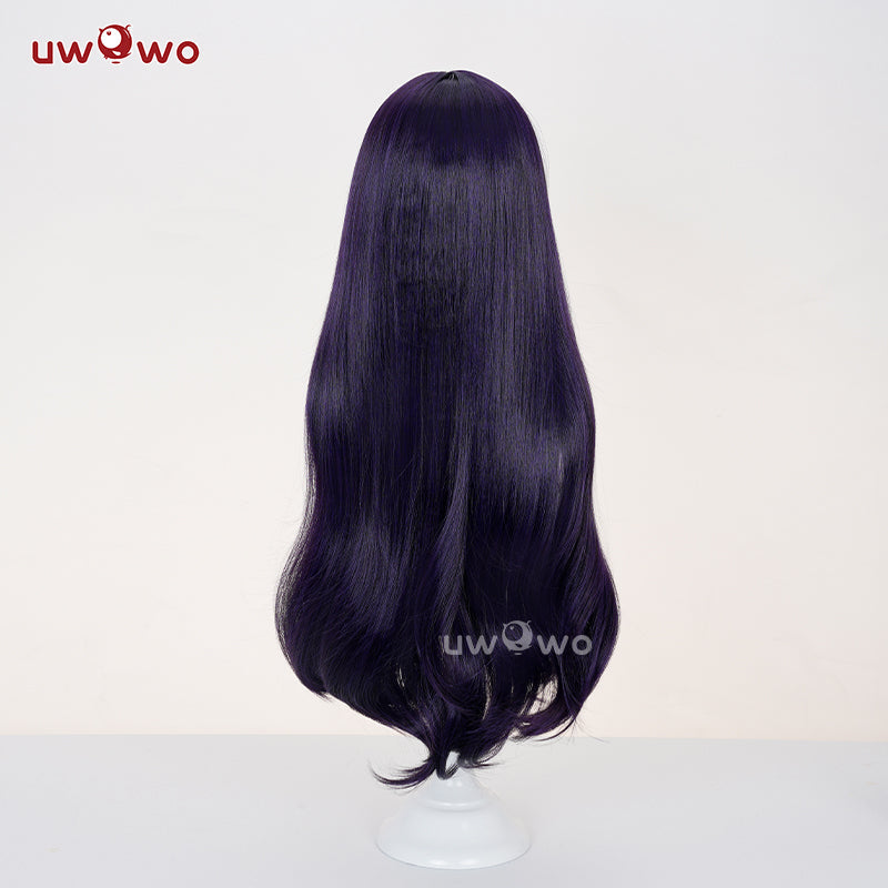 Uwowo Anime S2 Marin Kitagawa Black Bunny Suit Cosplay Wig Long Purple Hair