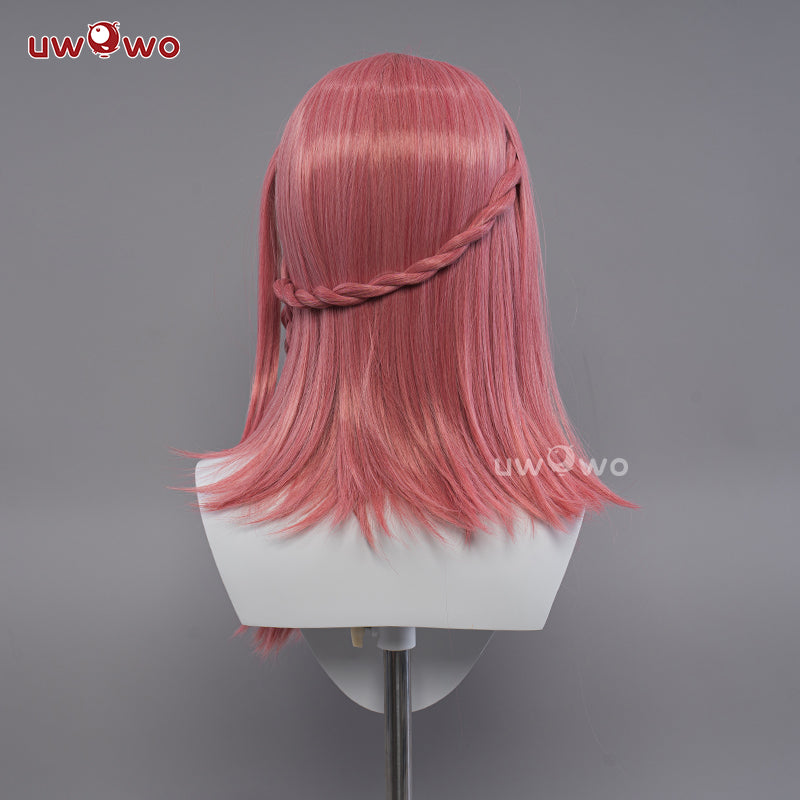 【Clearance】Uwowo Honkai Star Rail Cosplay Asta Wig Middle Pink Hair