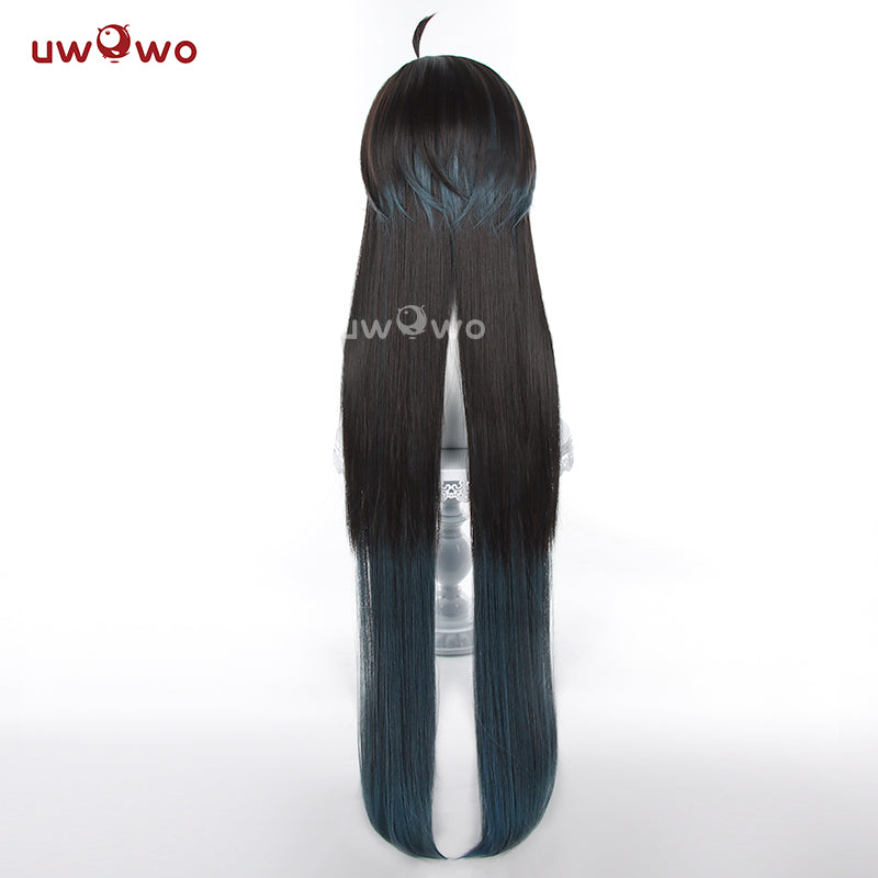 Uwowo Honkai: Star Rail Dan Heng Imbibitor Lunae Cosplay Wig Long Black Hair